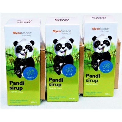 MycoMedica Pandí sirup 3 x 200 ml – Hledejceny.cz