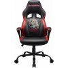 Herní křeslo SUBSONIC Iron Maiden Gaming Seat Original černo-červená SA5642-IM1