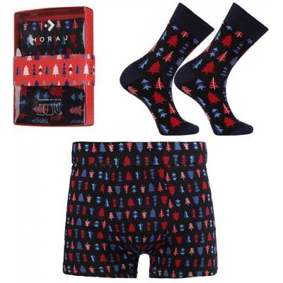 Vánoční ponožky a boxerky v dárkovém balení – Zboží Mobilmania