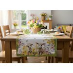 Mybesthome Velikonoční ubrus běhoun SHEEP 60x120cm – Zboží Dáma