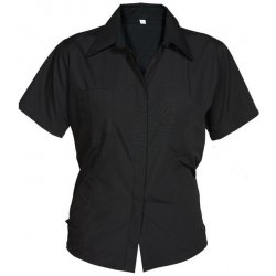 Roly košile SOFIA dámská s krátkým rukávem E5061-02 černá