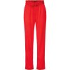 Dámské klasické kalhoty Esmara Dámské letní kalhoty červené