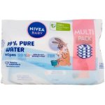 NIVEA BABY Vlhčené ubrousky 4 x 57 ks – Zboží Dáma