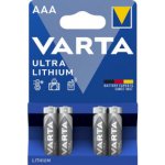 Varta Lithium AAA 4ks VARTA-6103/4B – Sleviste.cz