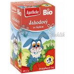 Apotheke Pohádkový jahodový se smetanou Bio 20 x 2 g – Zbozi.Blesk.cz