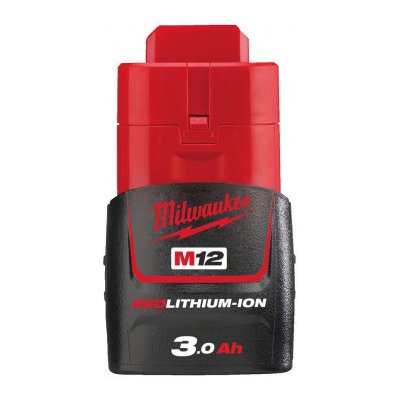 Milwaukee M12 B3 12 V 3,0 Ah – Zboží Mobilmania