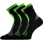 Voxx Merino ponožky WORALF černá/neon zelená – Zboží Mobilmania