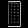 Náhradní kryt na mobilní telefon Kryt Sony Xperia M přední bílý