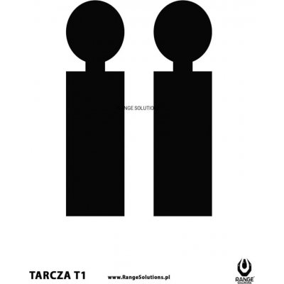 Range Solutions Střelecké terče T1 430x610mm 50ks – Zbozi.Blesk.cz
