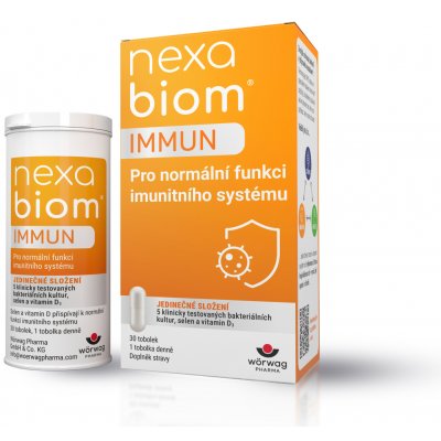 nexabiom IMMUN 30 kapslí – Hledejceny.cz