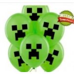 Balonky na párty zelený Creeper – Zboží Dáma