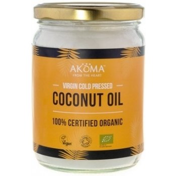 Aköma Bio kokosový olej lisovaný za studena Raw + Vegan 500 ml od 520 Kč -  Heureka.cz