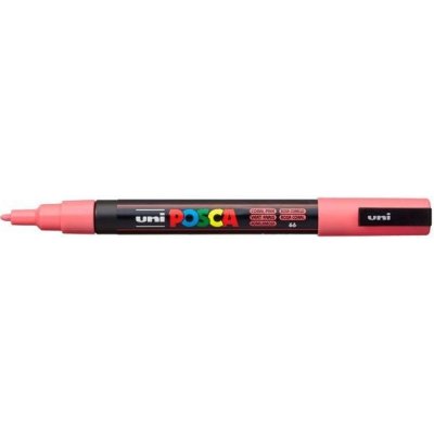 Posca akrylový popisovač PC-3M, 0,9 - 1,3 mm, korálově růžová (s tenkým kulatým hrotem) – Zboží Mobilmania