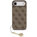 Guess 4G Charm MagSafe Zadní Kryt pro iPhone Air Tone on Tone Brown – Zboží Živě