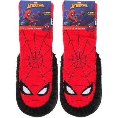 E plus M Dětské chlapecké protiskluzové ponožky s nopky Spiderman MARVEL – Zboží Mobilmania