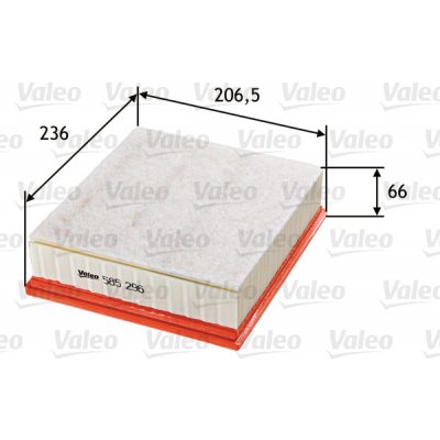 Vzduchový filtr VALEO 585296 – Hledejceny.cz