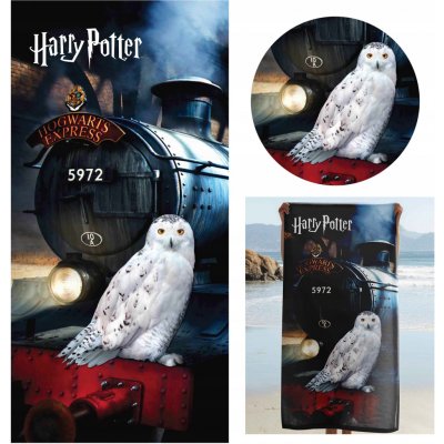 Jerry Fabrics Osuška Harry Potter "Hedwig" 70 x 140 cm – Zboží Dáma