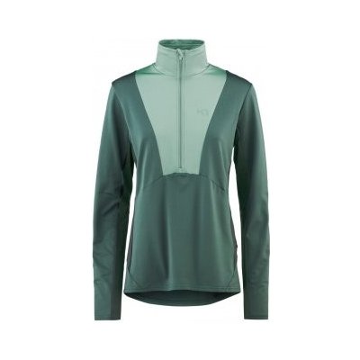 Kari Traa dámská FLEECE mikina KAREN H/Z MIDLAYER ZELENÁ