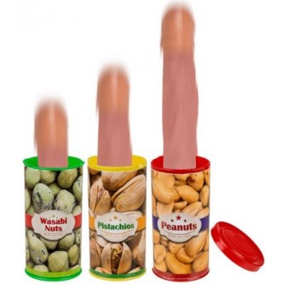 Vystřelovací penis v plechovce – Zboží Dáma