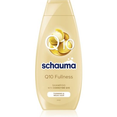 Schwarzkopf Schauma Q10 Fullness šampon pro jemné a řídnoucí vlasy s koenzymem Q10 400 ml – Zbozi.Blesk.cz