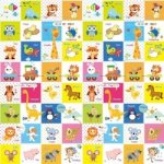 Bocioland Skládací pěnová podložka oboustranná Happy day – Zboží Dáma