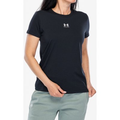 Under Armour Rival Core Short Sleeve 1383648 001 – Zboží Dáma
