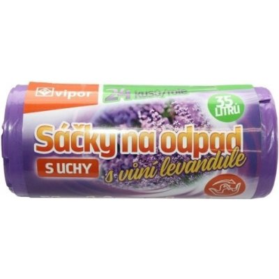 Vipor sáčky s uchy 35 l 18 μm 24ks levandule – Zboží Dáma