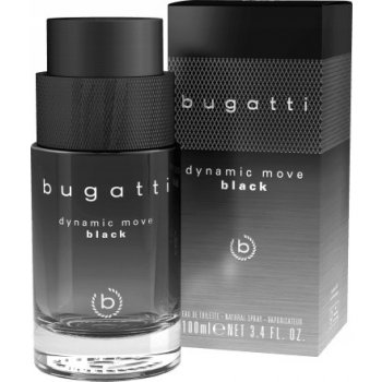 Bugatti Dynamic Move Black toaletní voda pánská 100 ml