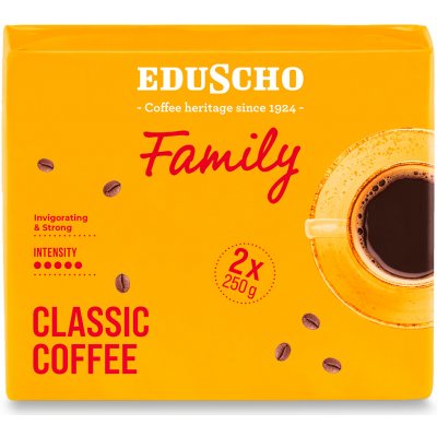 Eduscho Family mletá káva 2 x 250 g – Zboží Dáma
