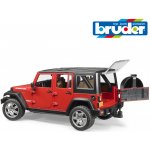 Bruder 2525 JEEP WRANGLER Rubicon červená – Zbozi.Blesk.cz