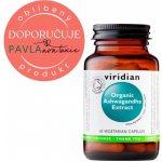 Viridian Nutrition Ashwagandha Extract Organic 60 kapslí – Hledejceny.cz
