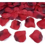 OKVĚTNÍ LÍSTKY RŮŽÍ textilní tm.červené 500ks – Zbozi.Blesk.cz