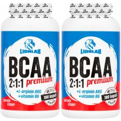 Lionlab BCAA 2:1:1 Premium XXL 180 kapslí