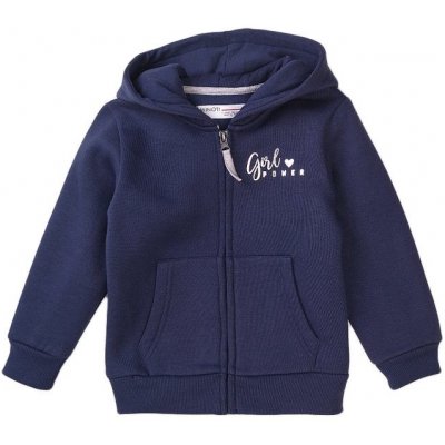 Minoti 8GZTHRU 5 Mikina dívčí s kapucí modrá – Zboží Dáma