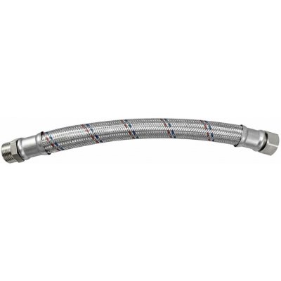 Nerezová 30 cm antivibrační hadice Š 1" x M 1" na vodu 5-90°C, DN19 – Sleviste.cz