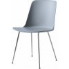 Jídelní židle &Tradition Rely HW6 chrom / light blue