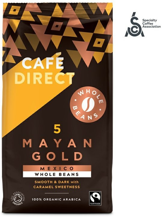 Cafédirect BIO Mayan Gold Mexiko SCA 82 zrnková káva 227 g od 200 Kč -  Heureka.cz