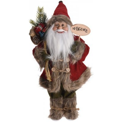 Sezónkovo Santa Claus červenohnědý 45 cm