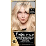 L'Oréal Préférence 9.1 Oslo Velmi světlá popelavá blond – Zboží Dáma