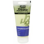 Pébéo Fosforeskující akrylová barva Pébeo Phosphorescent 100 ml žlutá – Sleviste.cz