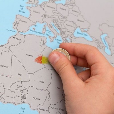 Stírací mapa světa Lite – Hledejceny.cz
