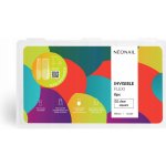 NeoNail Flexi Tips Invisible umělé nehty typ 02 Clear Square 300 ks – Zboží Dáma