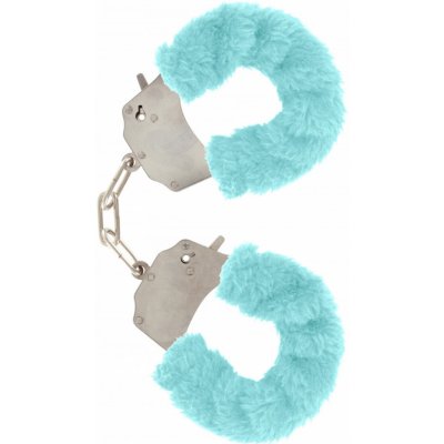 Toyjoy Furry Fun Cuffs plyšová kovová pouta – Zboží Mobilmania