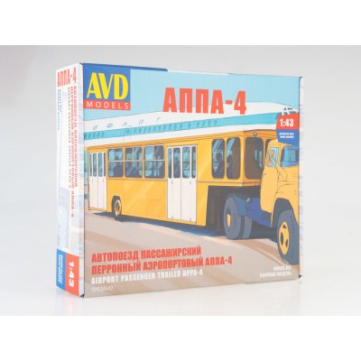 AVD APPA 4 autovlak letištní časopis AutoModels s montážní sadou KIT 1:43 – Zboží Mobilmania