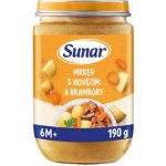 Sunar Mrkev s hovězím a brambory 190 g – Zboží Dáma