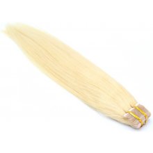 40cm Tape in lidské vlasy 2. jakost světlá blond