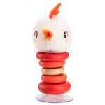 Lilliputiens houpací chrastítko s přísavkou slepička Paulette – Zbozi.Blesk.cz