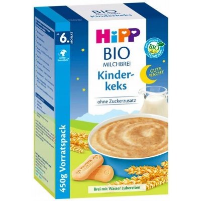 HiPP KAŠE NA D.NOC BIO ovesná s jabl.450g – Zboží Mobilmania