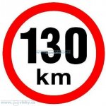 Tanatech Samolepka rychlost 130 km/hod – Zbozi.Blesk.cz