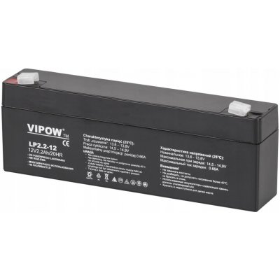 VIPOW 12V 2.2Ah – Zbozi.Blesk.cz